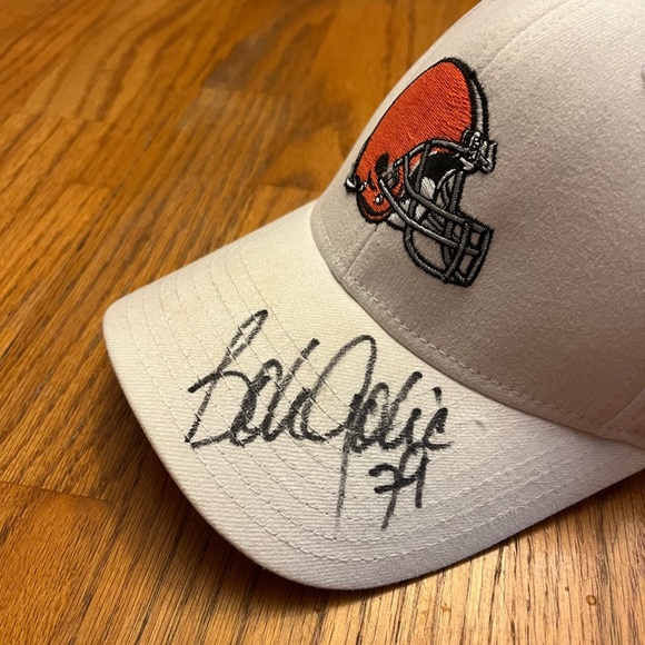 Bob Golic Browns Autographed Hat - Picture 2 of 4